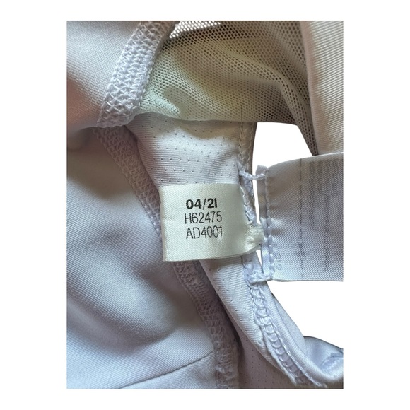 adidas PRIMEGREEN White Sports Bra – Women’s Medium - Picture 6 of 7